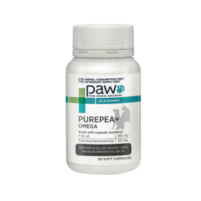 Paw Purepea+ Omega for Dogs & Cats 90 Capsules