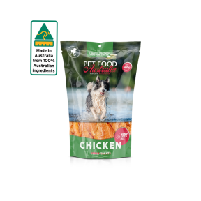 Pet Food Australia Chicken Jerky Dog Treats 500g Clearance Sale