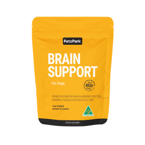 Petz Park Brain Support Powder Supplement For Dogs 90 Scoops Short Expiry