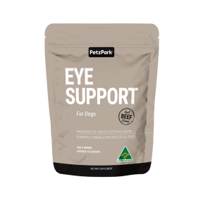 Petz Park Eye Support Powder Supplement For Dogs 45 Scoops Short Expiry