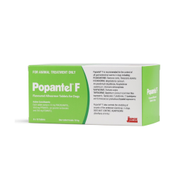 Popantel F Allwormer Dog 10kg 80 Tablets