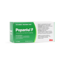 Popantel F Allwormer Dog Large 35kg 42 Tablets