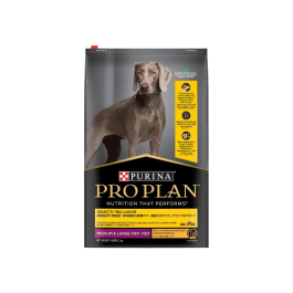 Pro Plan Bright Mind Dog Senior Medium & Large Breeds Chicken 12kg Front
