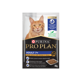 Pro Plan Cat Adult 7+ Chicken in Gravy 12 x 85g
