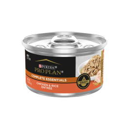 Pro Plan Complete Essentials Cat Chicken & Rice Entrée in Gravy 24 x 85g Front