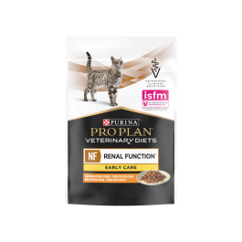 Pro Plan Veterinary Diets NF Kidney Function Early Care Cat Chicken in Gravy Pouch 10 x 85g