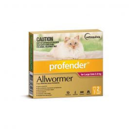 Profender Cat Large 5-8kg Red
