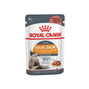 Royal Canin Health Nutrition Cat Hair & Skin Care Gravy 12 x 85g