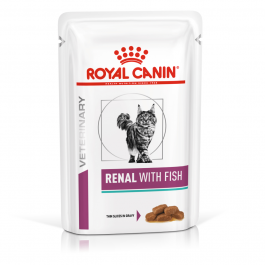 Royal Canin Veterinary Diet Cat Renal With Fish 12 x 85g