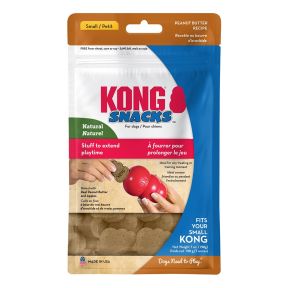 KONG Snacks Peanut Butter Dog Treats Small/Petit 200g