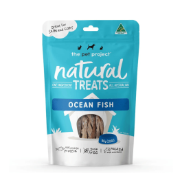 The Pet Project Natural Treats Ocean Fish 80g