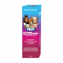Troy chloromide antiseptic pump spray 500ml