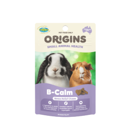 Vetafarm Origins B-Calm Stress Relief Chews for Small Animals 60 Chews Front