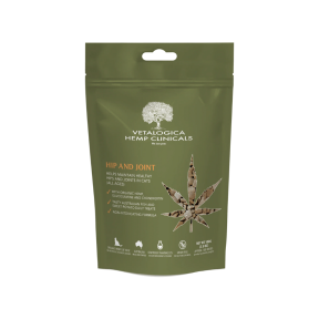 Vetalogica Hemp Clinicals Hip & Joint Cat Treats 100g Front