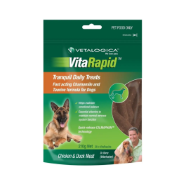 Vetalogica VitaRapid Dog Tranquil Treats 210g front