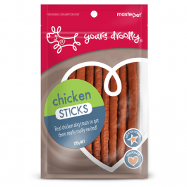 Yours Droolly Chicken Sticks Dog Treats 120g