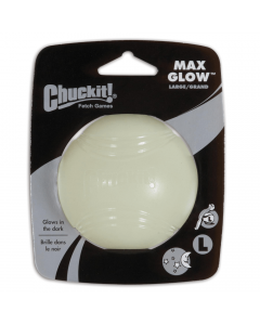 Chuckit Max Glow Ball Large 7.5cm 1pk