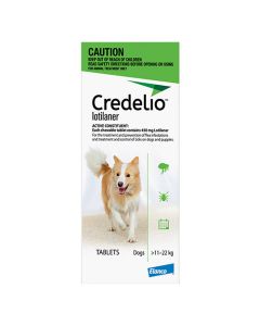 Credelio Chewable Dog Large 11-22kg Green 3 Pack - Expires 11/23