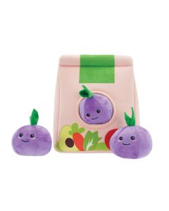 HugSmart Puzzle Hunter Food Party Grocery Bag Dog Toy