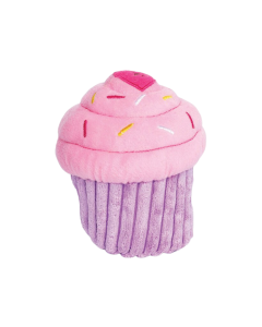ZippyPaws Cupcake Pink Dog Toy