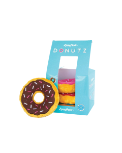 ZippyPaws Donutz Gift Box Dog Toy 4 Pack