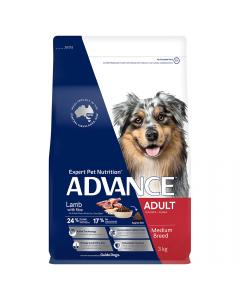 Advance Adult Dog Medium Breed Lamb With Rice 3kg