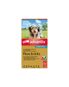 Advantix  Dog Medium 4-10kg Aqua 6 Pack Expiry Date 06/24