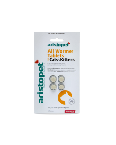 Aristopet  Allwormer Tablets Cat and Kitten 4 Pack