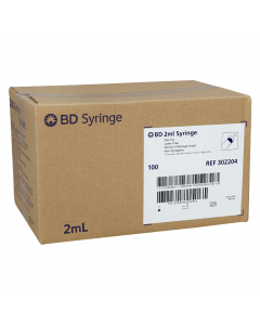 BD Syringe 2/3mL 302204