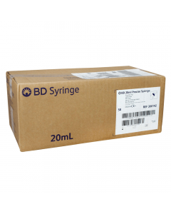 BD Eccentric Tip 20mL Luer Slip Syringe 50 [300142]