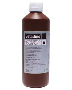 Betadine Antiseptic Solution 500ml