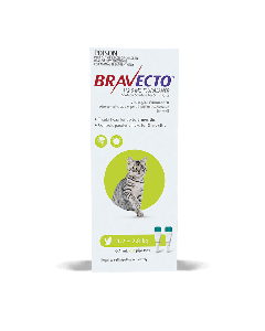 Bravecto Spot On for Cats 1.2 - 2.8kg Green 2 Pack