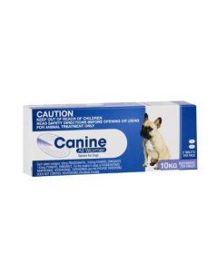 Canine All Wormer tablets for dogs 10kg