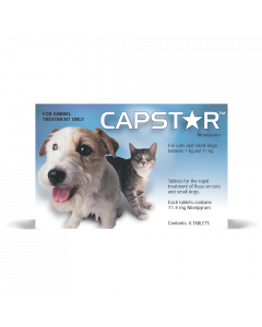 Capstar For Cats & Small Dogs 0.5-11kg 6 tablets