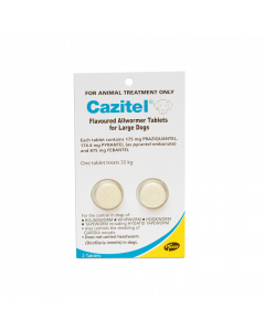 Cazitel Allwormer Dog Large 35kg Blue