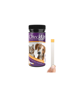 CheckUp Dog & Cat Urine Testing Strips for UTI Detection 50 Pack