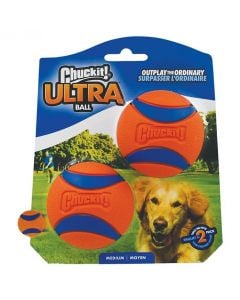 Chuckit Ultra Ball Medium 6cm - 2pk