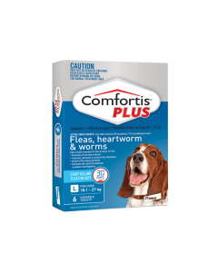 Comfortis Plus Dog Large 18.1-27kg Blue