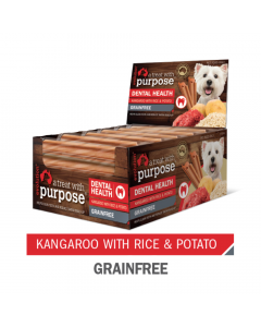 Evolution Dog Dental Kangaroo with Rice & Potato 25 Sticks (1 Box)