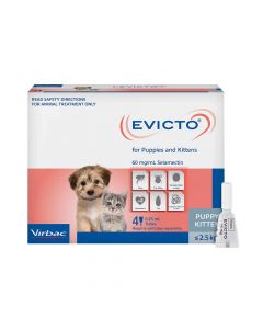 Evicto Puppy & Kitten Up To 2.5kg Blue 4 Pack