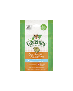 Greenies Dental Treats Cat Oven Roasted Chicken Flavour