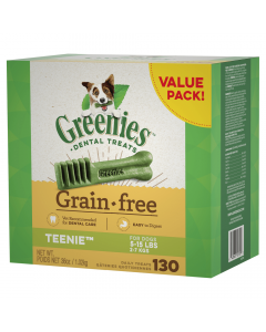 Greenies Value Pack Grain Free Dog 1kg Teenie