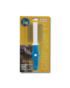 Gripsoft Dog Double-Sided Comb Front