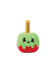 HugSmart Fuzzy Friendz Howloween Night Candy Apple Dog Toy