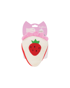 HugSmart Meow Buddies Kitten Party Strawberry Cake Cat Toy