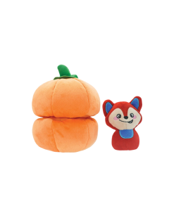 HugSmart PUZZLE HUNTER DOG TOY FRUITY CRITTERZ PUMPKIN 19x12x12cm