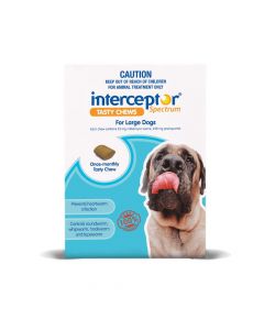 Interceptor Spectrum Dog Large 22-45kg Blue