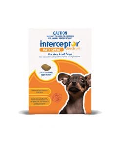 Interceptor Spectrum Dog Very Small Up To 4kg Orange
