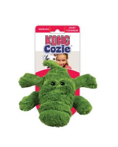 KONG Cozie Ali Alligator Dog Toy