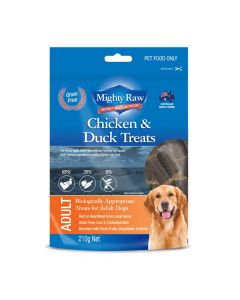 Mighty Raw Adult Dog Treats 210g